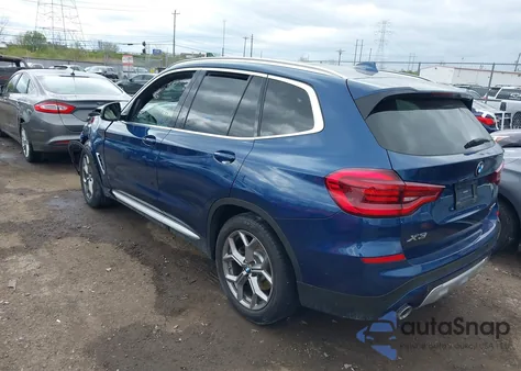 2021 BMW X3 из США, поврежденный, VIN 5UKTY5C04M9E42951